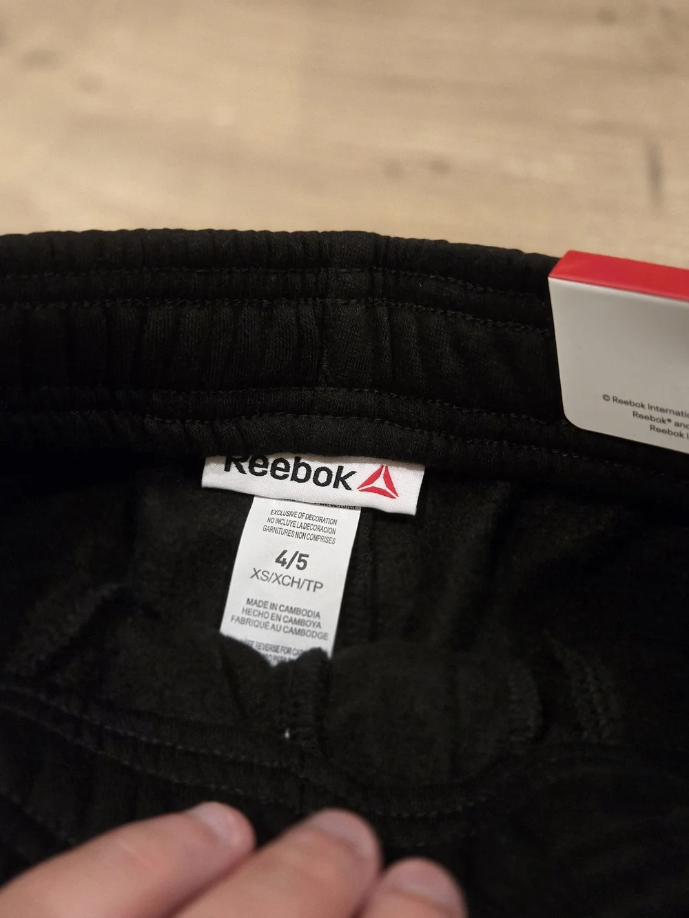 NWT Boys Reebok Unwind Cargo Jogger Pants - Size XS (4/5)